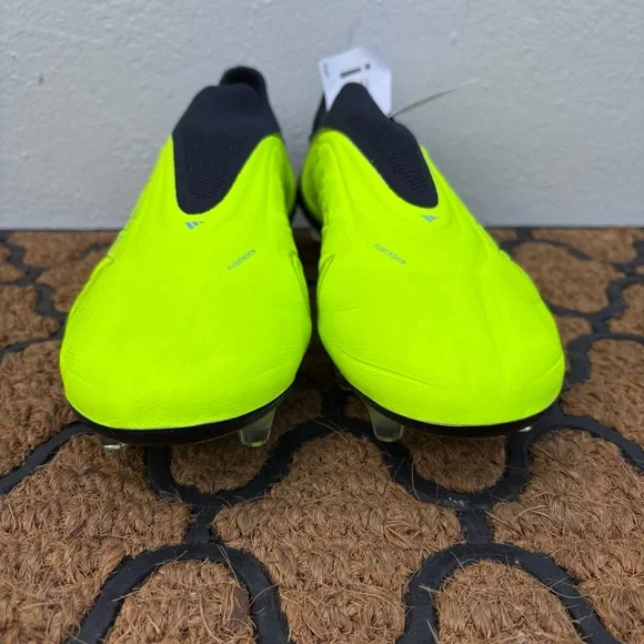 Adidas Copa Pure III Elite Laceless FG Men´s Soccer Cleats Size 8.5 Lucid Lemon Men